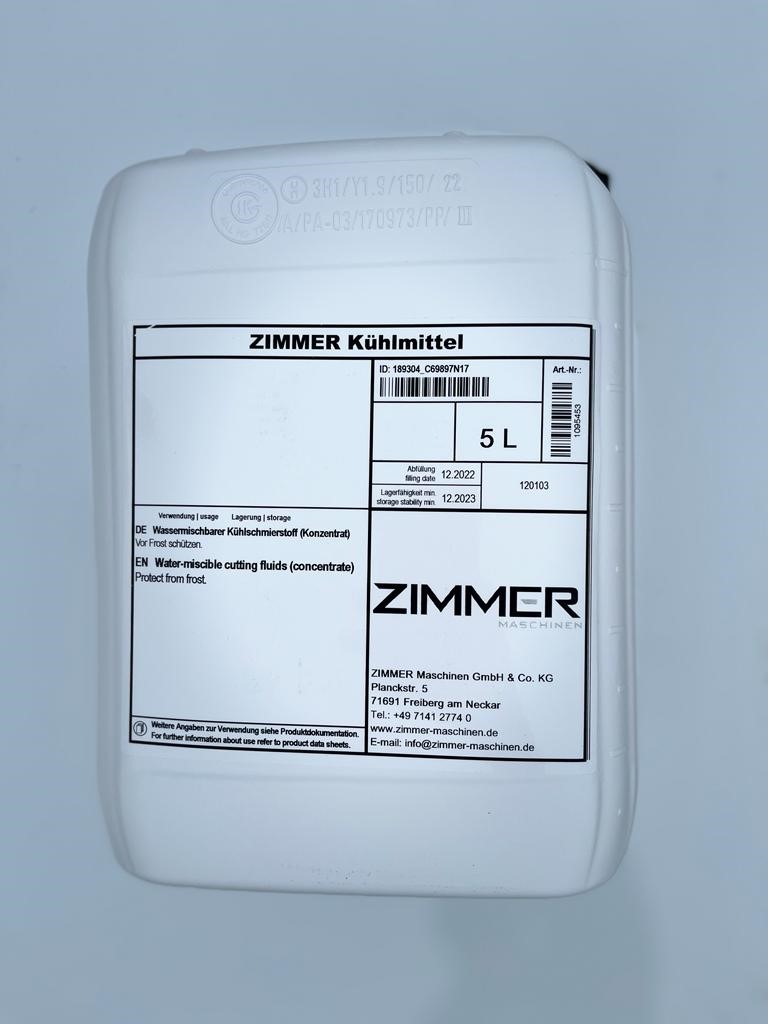 Kühlmittel - Emulsion 5L-Gebinde - 1:10 Wassermischbar